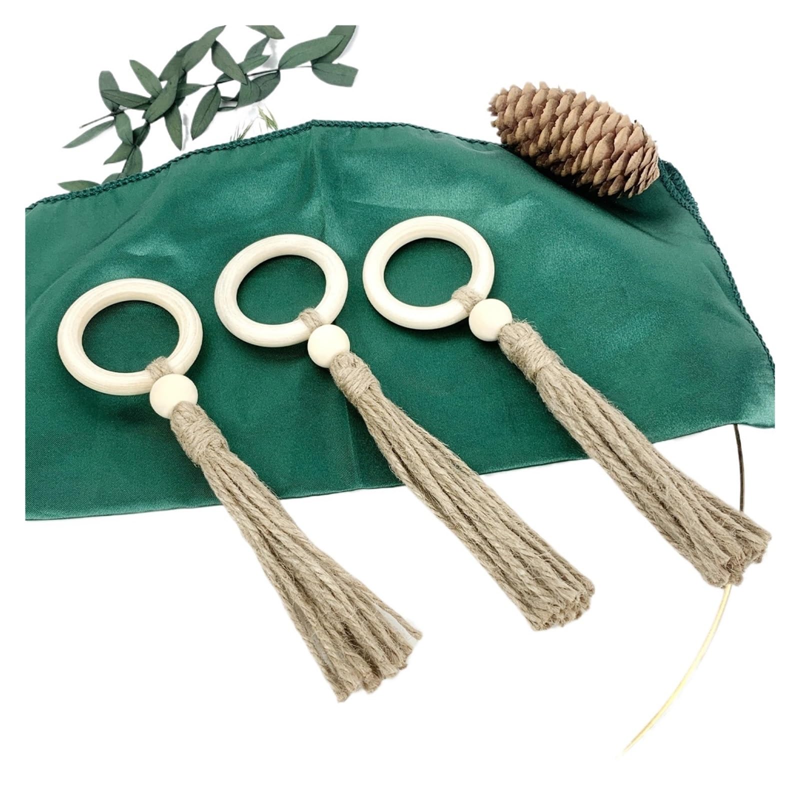 Wooden Napkin Rings 12pc Wood Napkin Rings