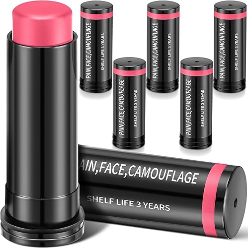 6 piezas de palo de fútbol deportivo para ojos deportivos pintura facial de fútbol para sóftbol, béisbol, atletas, estadio, Halloween, cosplay,