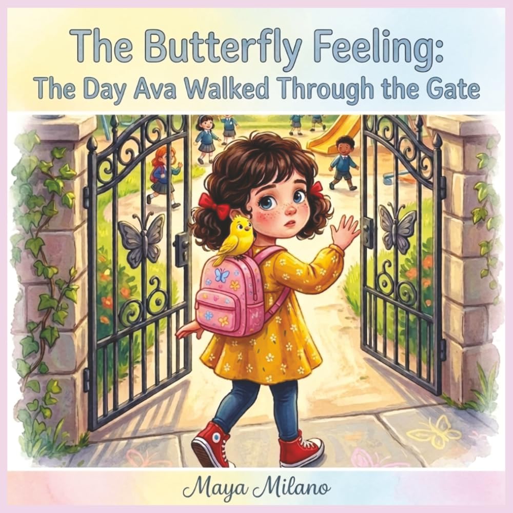 The Butterfly Feeling - The Day Ava Walked Through the Gate: A Story to Help Kids Feel Brave on Their First Day at School