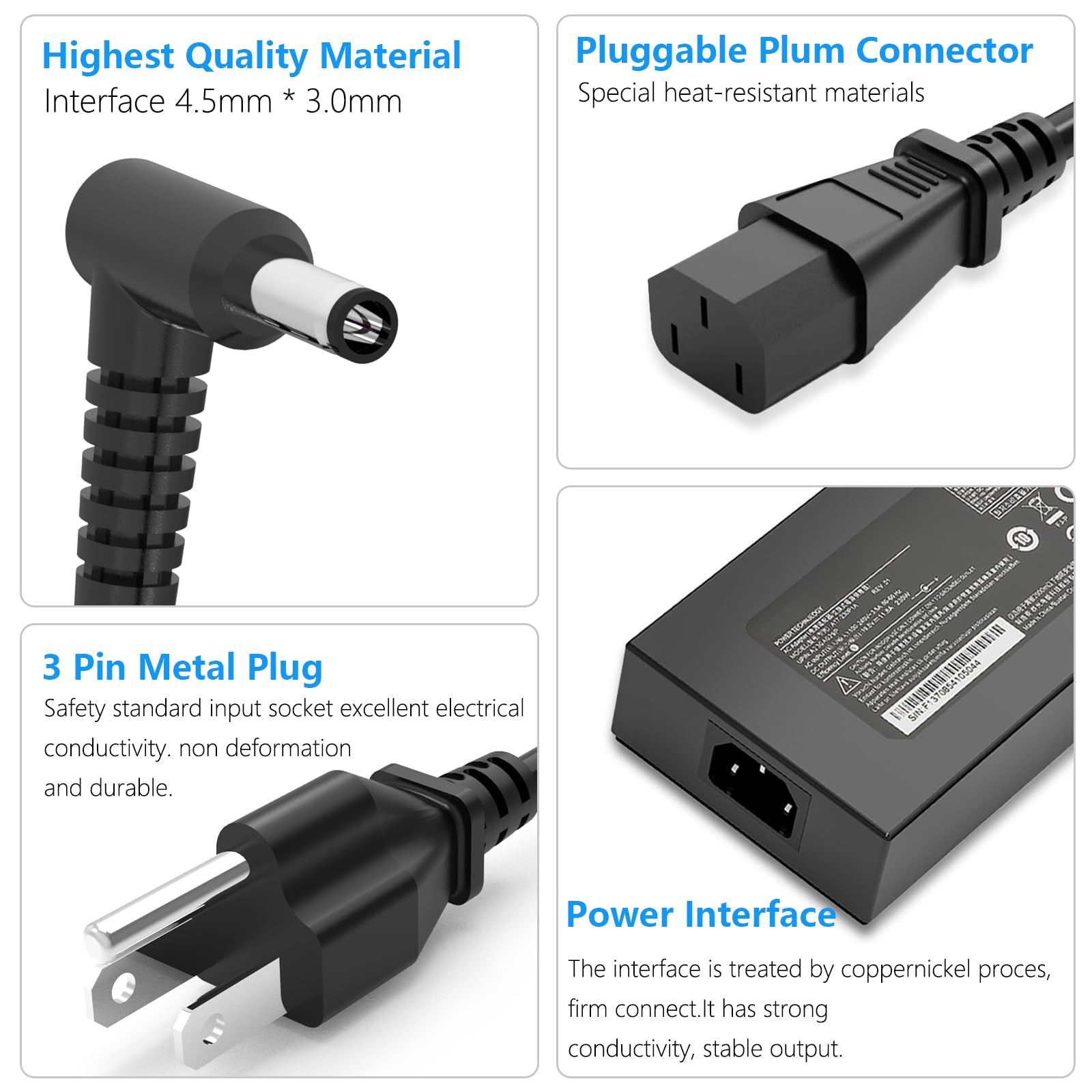 Amazon.com: 240W AC Adapter Compatible with Chicony A20-240P2A MSI