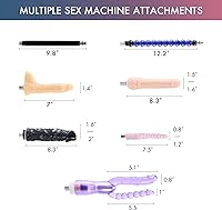 Vista 3 de SENSUA Sex Love Machine - Juguete para adultos, dispositivo de empuje para hombres y mujeres, masturbación, pistola de bombeo de masaje anal vaginal