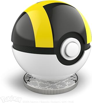 The Wand Company Pokémon Trainer Mini Poké Ball authentic replica (Mini Ultra Ball)