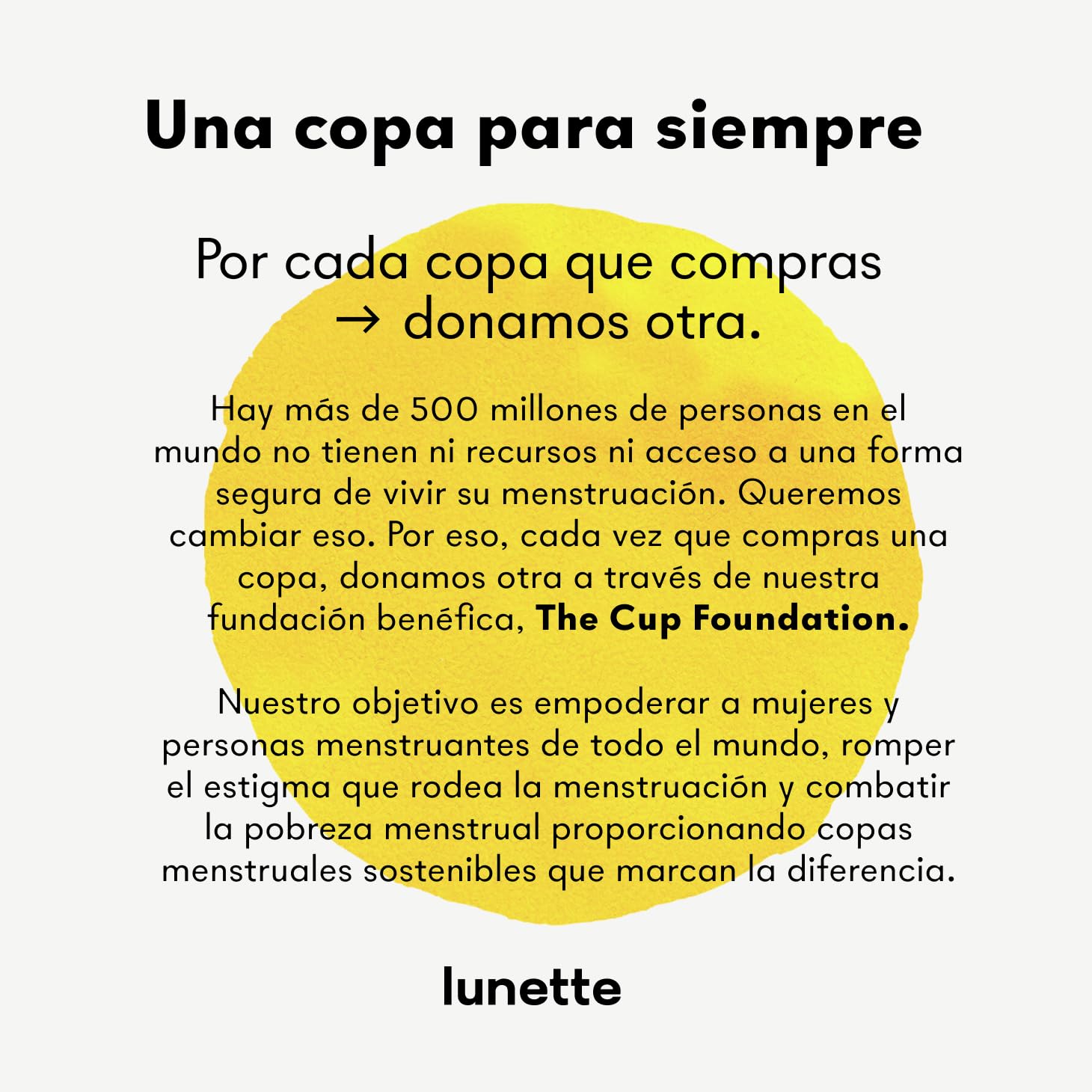 Lunette Copa Menstrual Reutilizable Protección 12 Horas de Comodidad Silicona Médica Suave – Alternativa a Tampones, Duración 10 Años, Talla 2 Blue — view 7