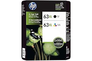 HP 63XL Black & Color Combo Ink Cartridge: Premium Printing Solution