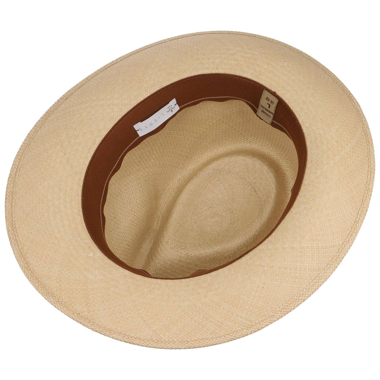 Lierys Brown Rockfall Sombrero Fedora Panama Unisex Primavera Verano