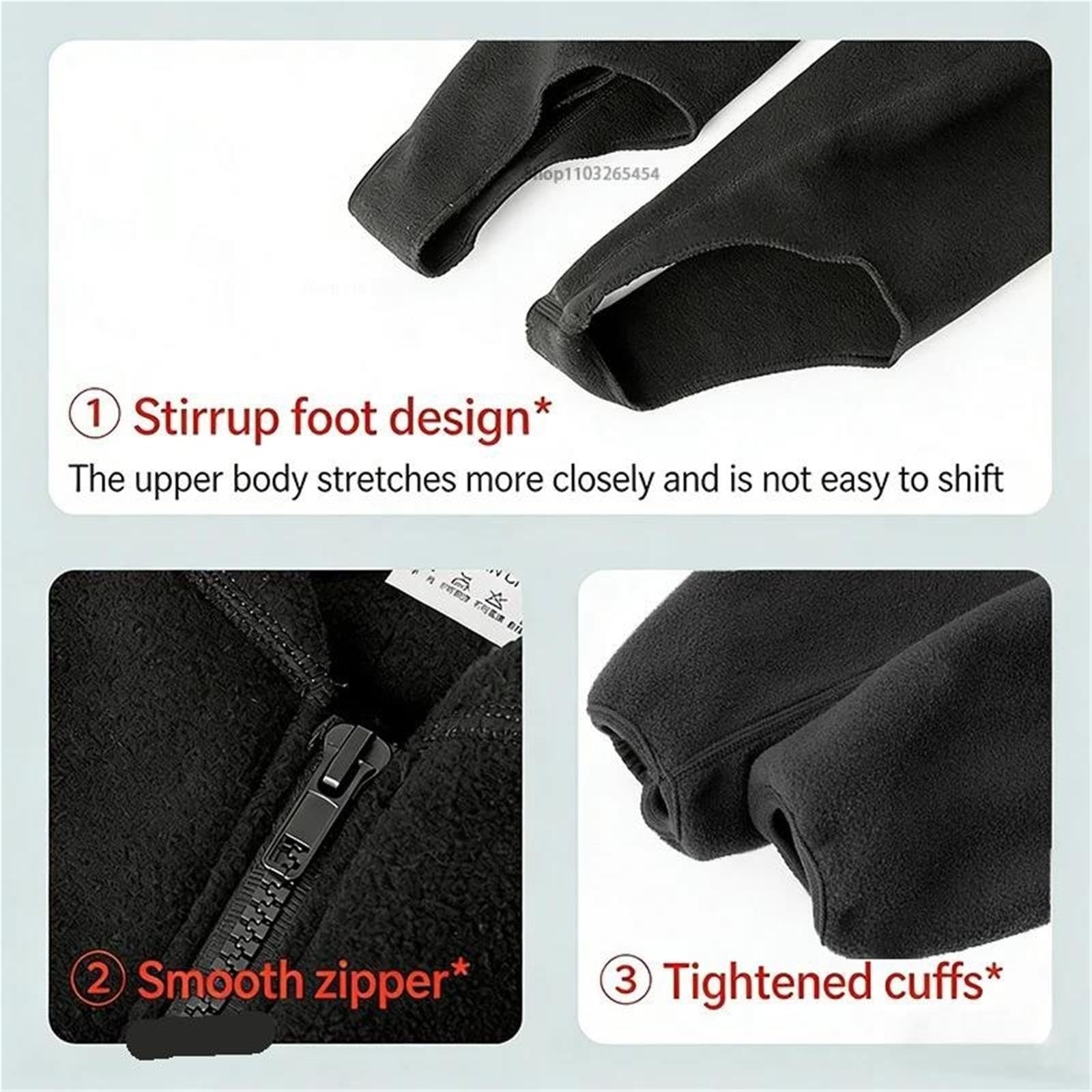 Fodera for muta stagna immersione unisex 3 mm, pile termico polare