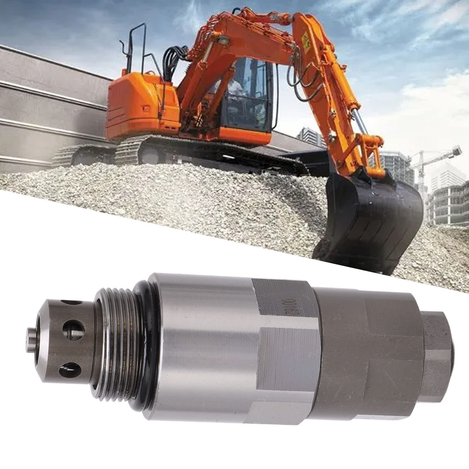 Natudeco Automatic Temperature Auxiliary Overflow Valve Professional Steel Overflow Valve for Pressure Spring