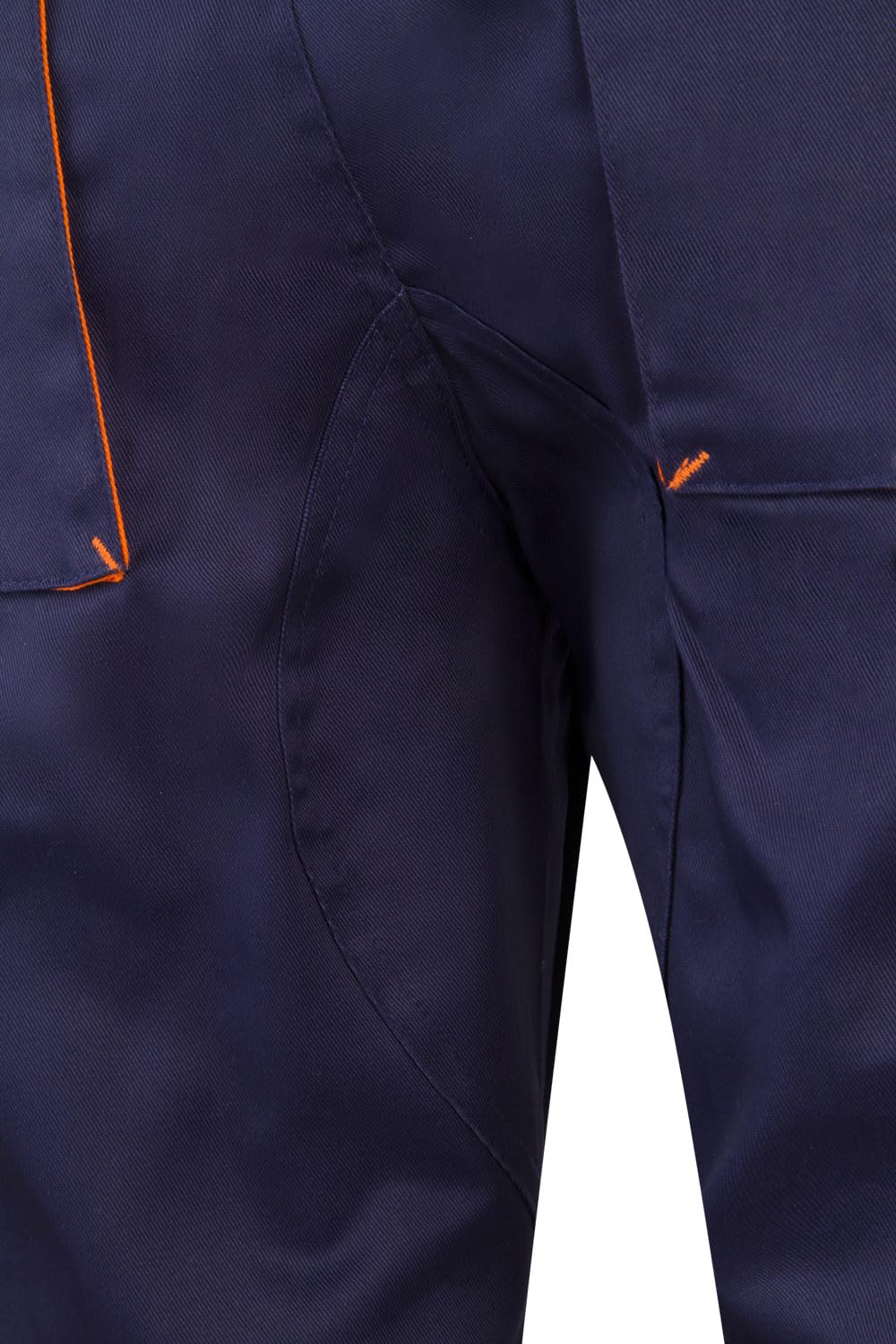 VELILLA 103004; Pantalón Bicolor Multibolsillos; Color Azul Marino y Naranja; Talla 34 — view 7