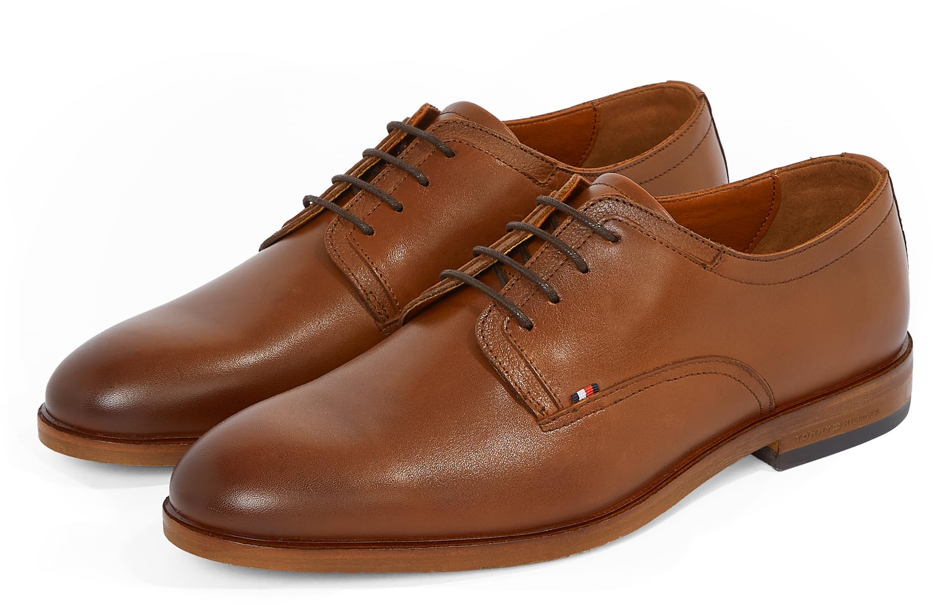 Tommy Hilfiger Calzado Derby Hombre Thunit Leather con Puntera Redonda