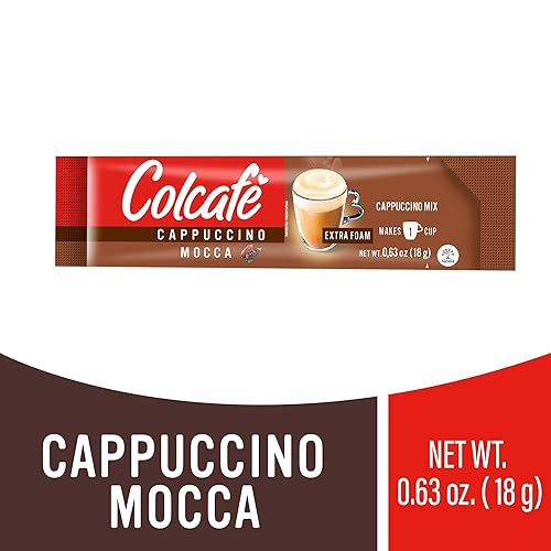 Miniatura 6 de Colcafe Instant Mocca Cappuccino, 6 sticks per pack, Pack of 2