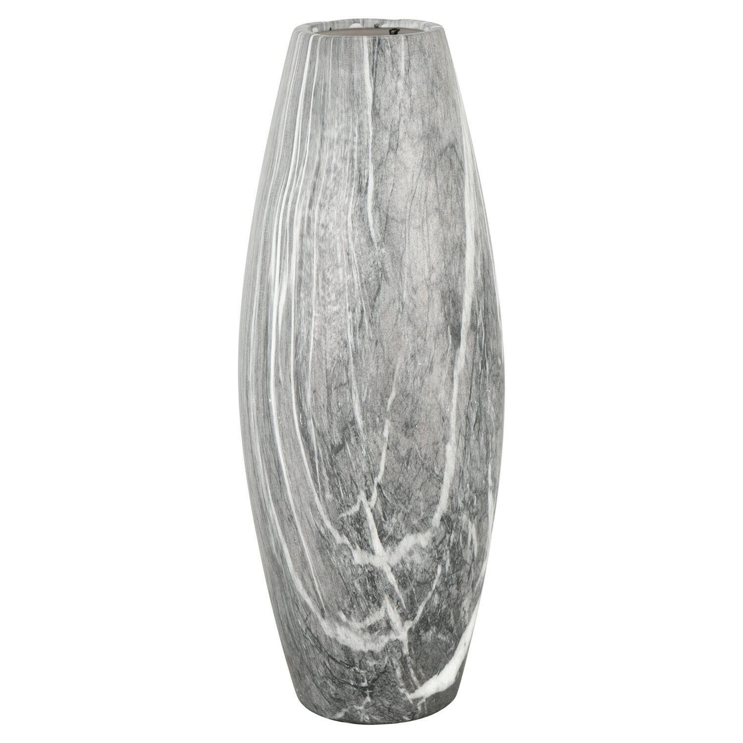 Biznest Grey Marble Effect Vase For Home Decorations Centrepiece For Home Party Event