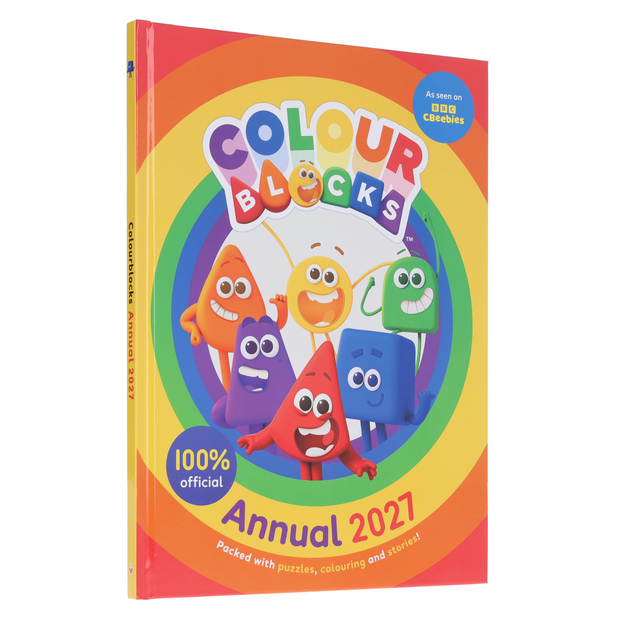 Colourblocks Annual 2027: Packed with Puzzles, Colouring and Stories!-Ages3-5-HB