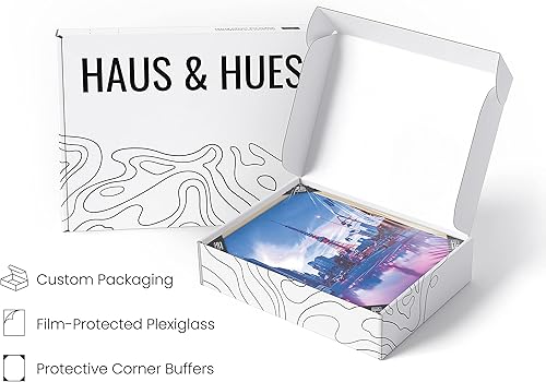 Miniatura 10 de RipGrip - Póster decorativo de estilo moderno (ciudad asiática con luces de neón), para decorar dormitorio o sala, de 12 x 16 pulgadas, sin marco