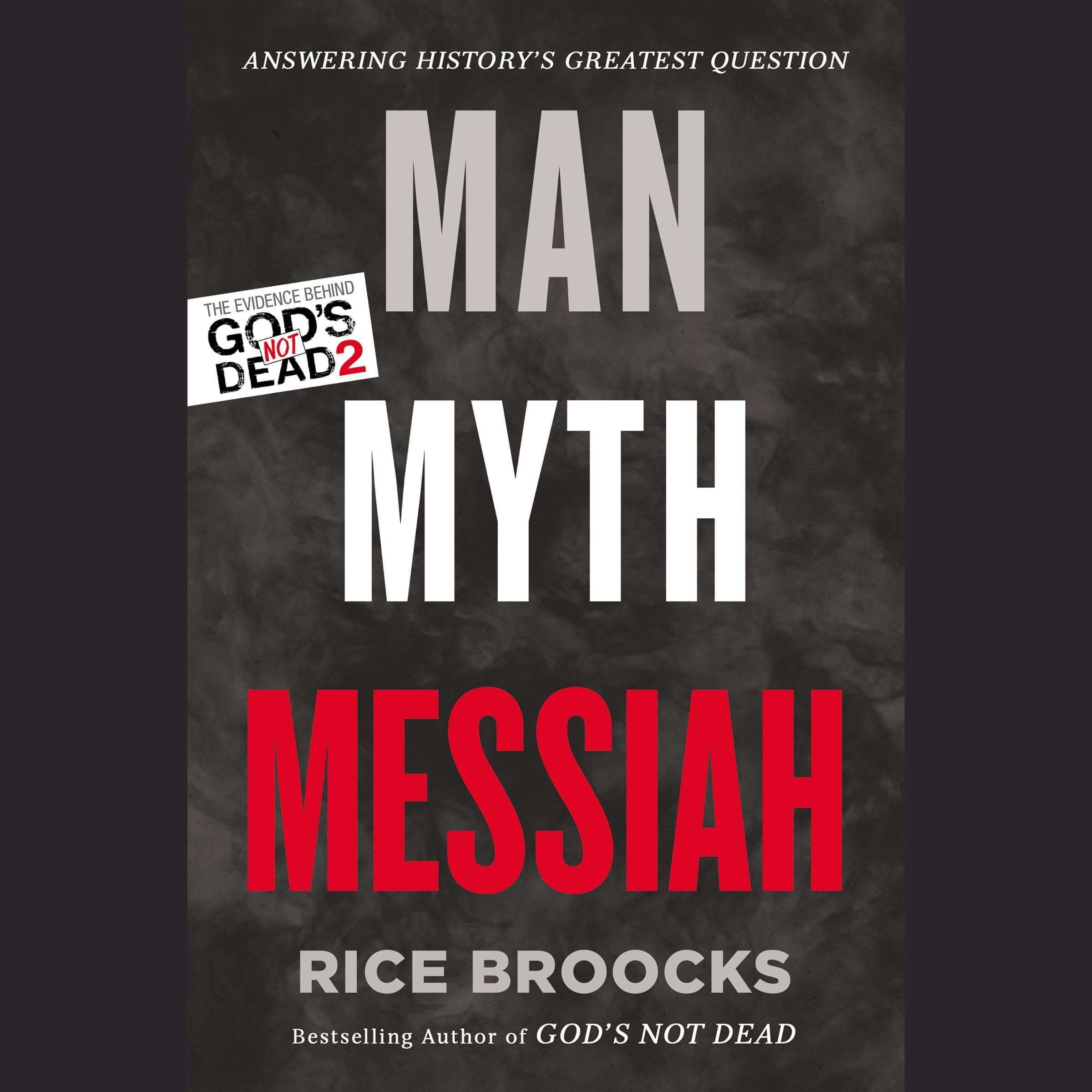 Cover art for Man, Myth, Messiah