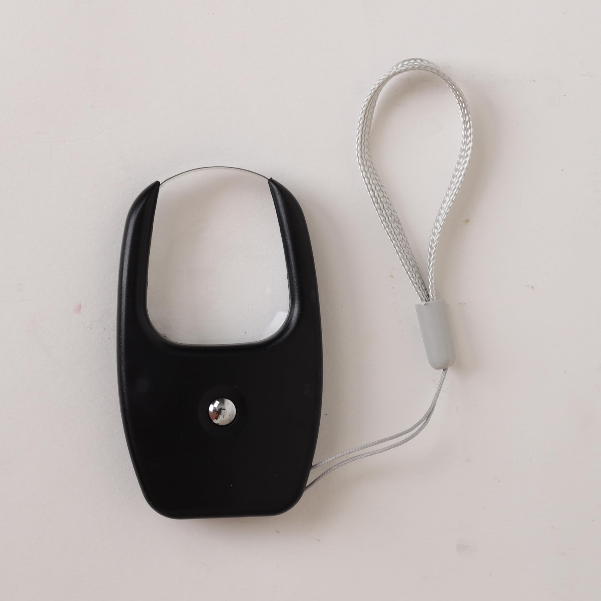 Compact LED Lighted Magnifying Glass with Lanyard? 3X Magnification for Reading, Jewelry Inspection, and Crafts | Black Portable Pocket Design-image-29