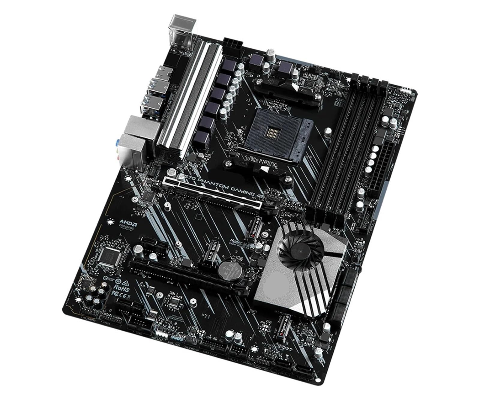 HYUIND motherboard Fit For ASROCK X570 PHANTOM GAMING 4S AM4 4