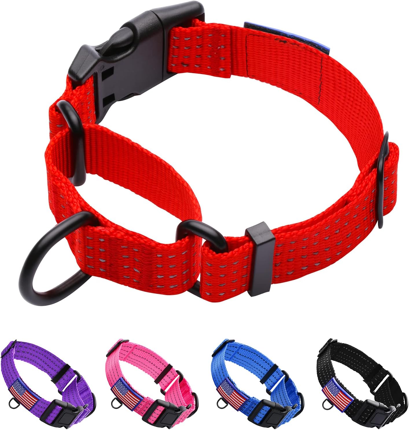 LUCKYDC Martingale Collar for Training Dogs. Adjustable