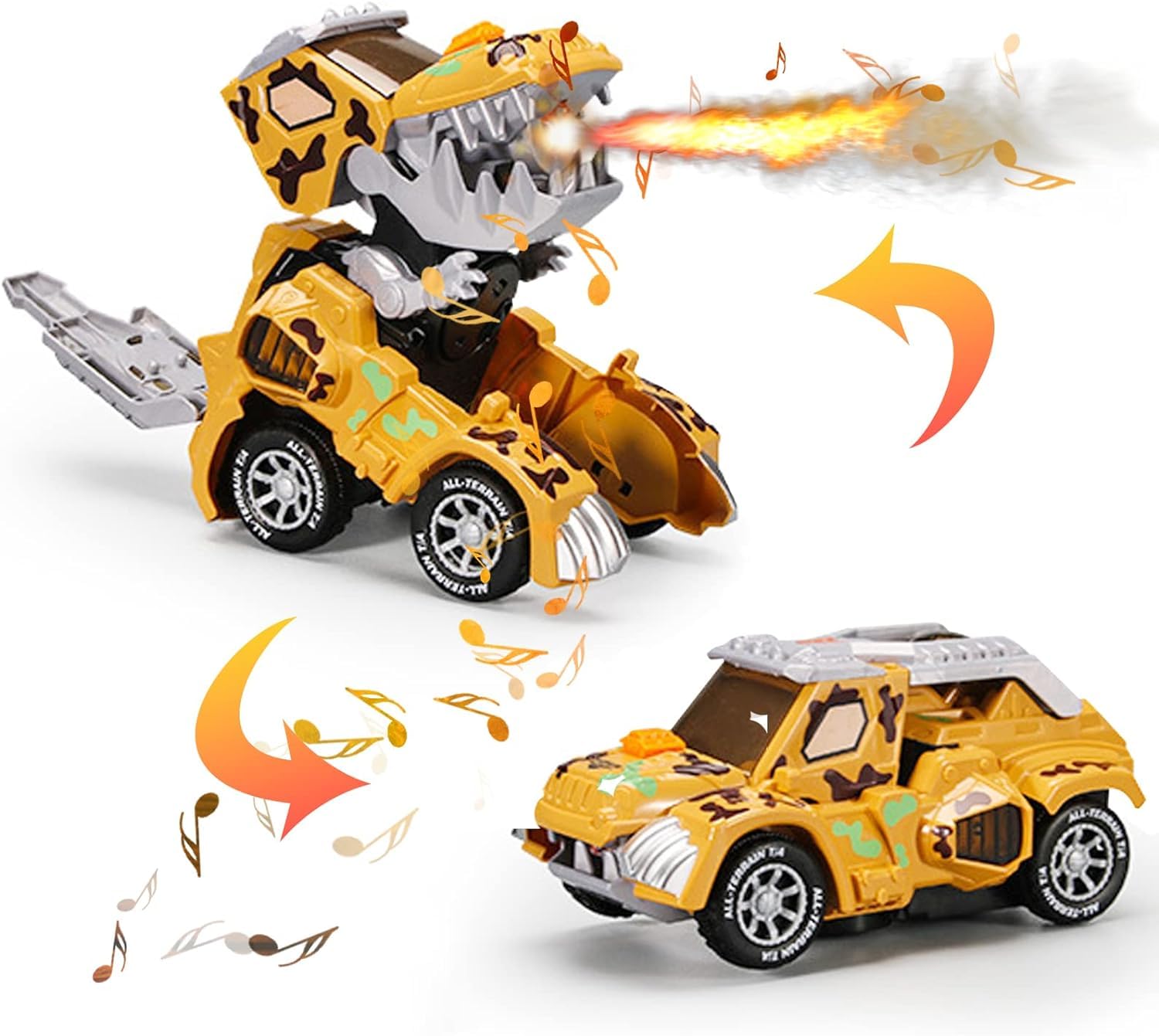FunBlast Dinosaur Toys for Kids – Spray Dinosaur Deformation Toy Truck with Light & Sound, 360 Degree Rotating B/O Dinosaur Toys for 3+ Years Kids Boys Children (Green) (B0CHP19KTS) Amazon Price History, Amazon Price Tracker