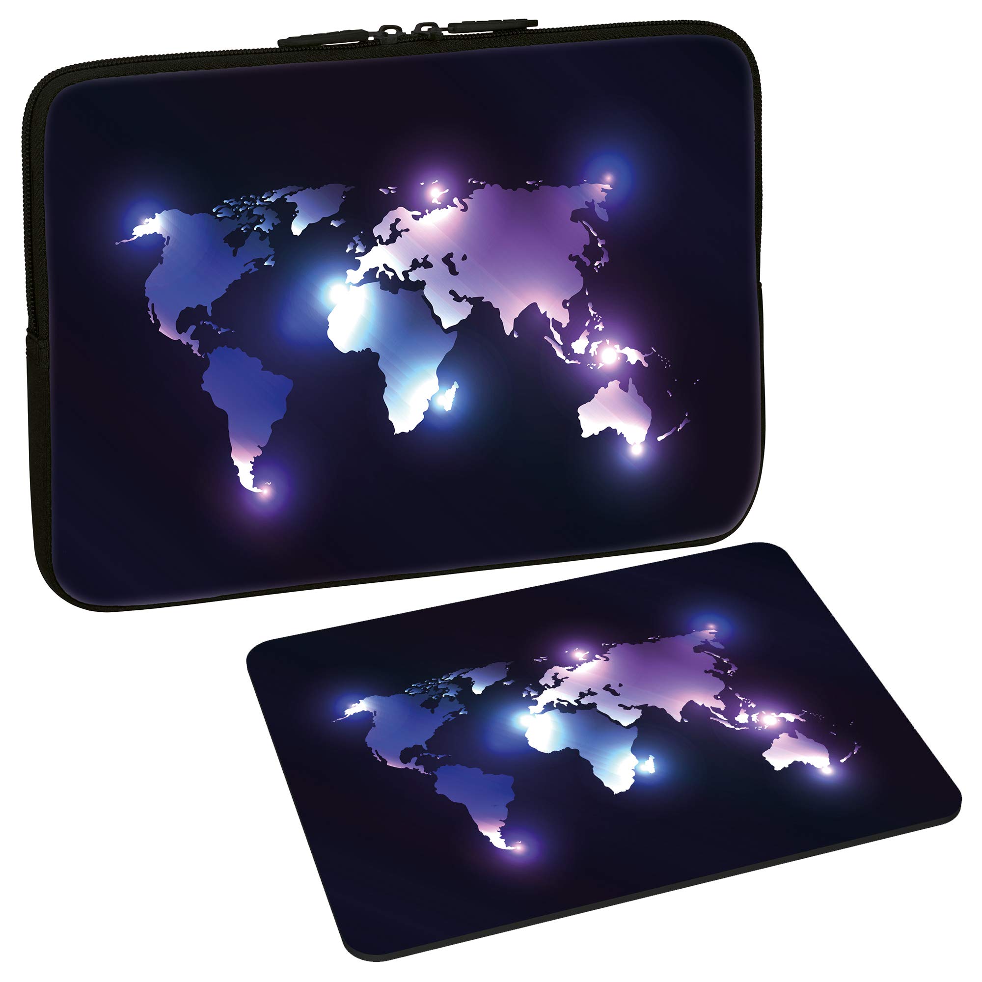 PEDEA Design Sleeve for 10.1-Inch Tablet - Dark World