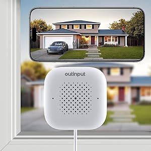 Outinput 3MP 2K Indoor Window Camera – 2.4GHz & 5GHz WiFi Window Cameras for Home Security Looking Outside with AI Color N…
