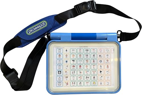 Communication Board for Autism & Nonverbal Kids | Portable AAC Folder Customizable with Any Symbols, Photos or Words | Speech Therapy Tool for Home, School & Therapy | Ages 3–12