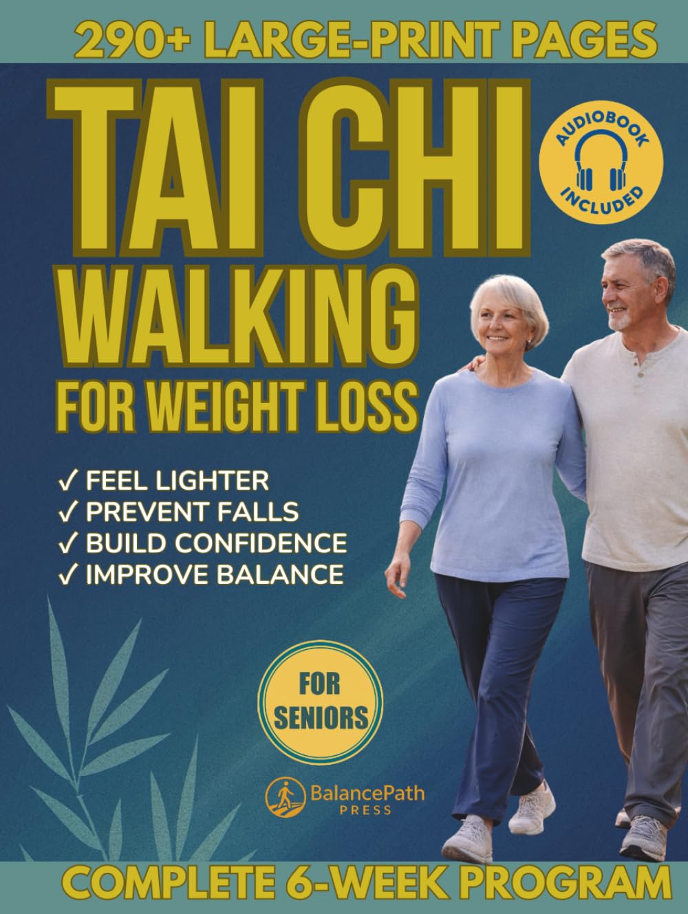 Tai Chi Walking for Weight Loss: Feel Safer, Lighter in Your Body Without Stress, and Steadier in Your Steps | Simple Daily Routines for Seniors to Improve Balance and Prevent Falls