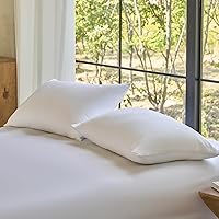 Vista 19 de Juego de fundas de almohada DOZ, 100% viscosa derivada del bambú, cultivada orgánicamente, extremadamente suave, sedosa, transpirable, refrescante