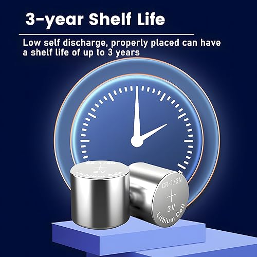 Miniatura 5 de CR13N 3V Lithium Batteries CR 13N DL13N CR-13N 2L76 for Laser Sight Dog Collar 170mAh 5 Pack