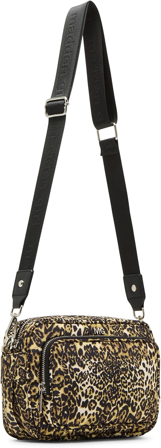 Madden Girl Bali Camera Crossbody Bag, Leopard - Image 2