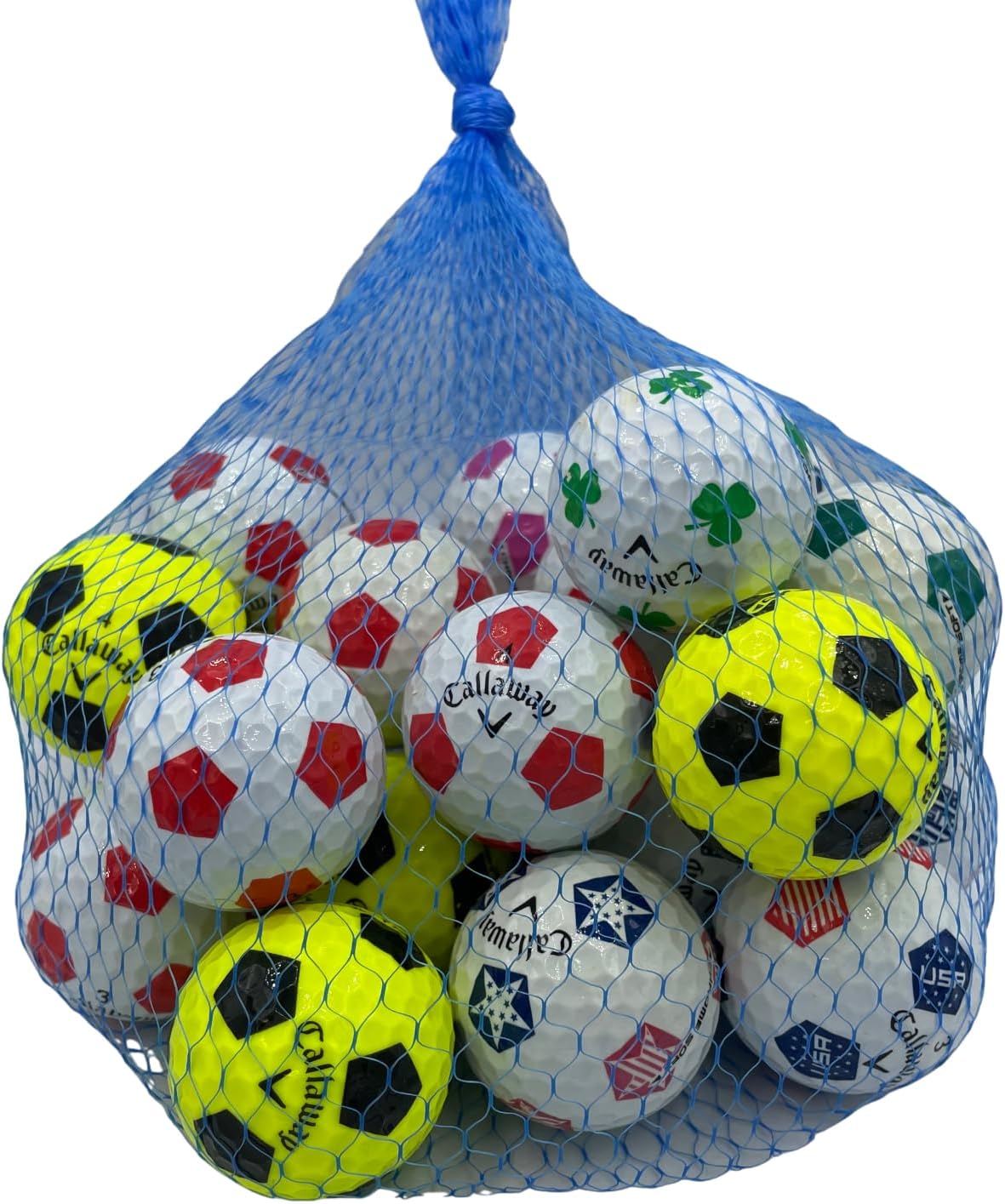 Golf Ball Planet 24 Pack Chrome Soft Truvis Mix Used Golf Balls for Callaway