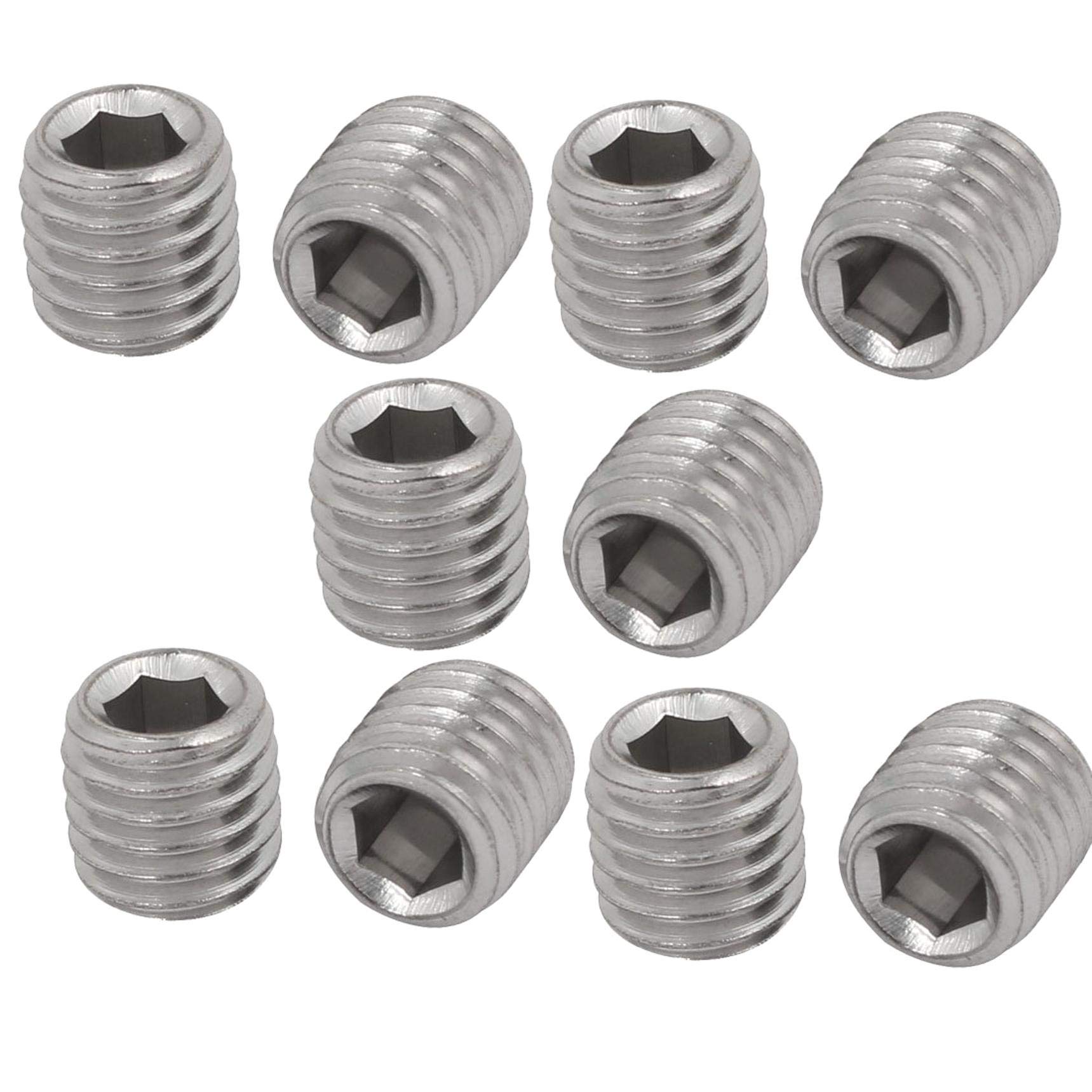 Viti M10x10mm Testa Cilindrica Nylon - 15pz Antiscivolo Per Legno E Vetro - Foto 8