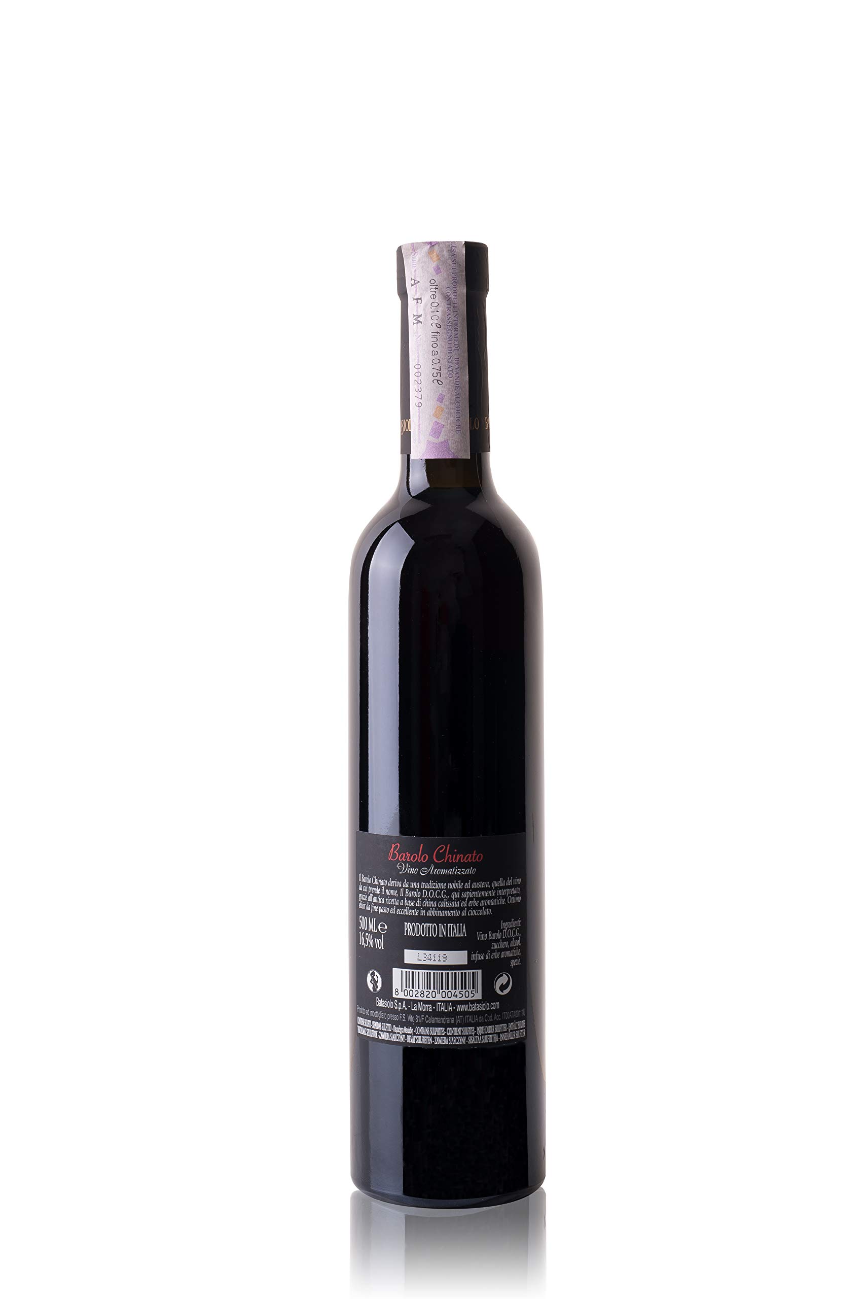 Batasiolo, Barolo Chinato, Vino Rosso Fermo, Dolce Amaricante, Vino Aromatizzato da Dessert e da Meditazione