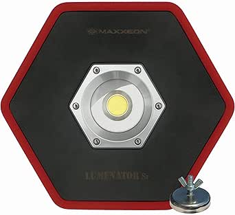 MAXXEON MXN00810 WorkStar Cyclops USB-C Rechargeable LED Work Light, Pack Of 3 L
