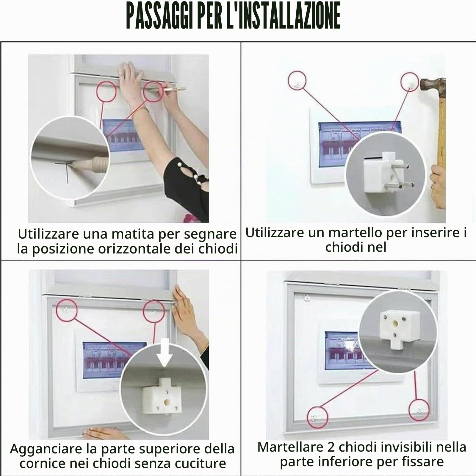 Scatola del Contatore Elettrico Coperchio Decorativo, Contatore della Quadro Copri Quadro Elettrico Decorativo Appeso, Nascondi Contatore