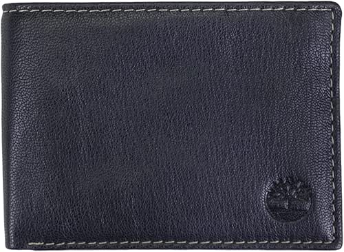 Timberland Men's Genuine Leather Passcase Security RFID Wallet