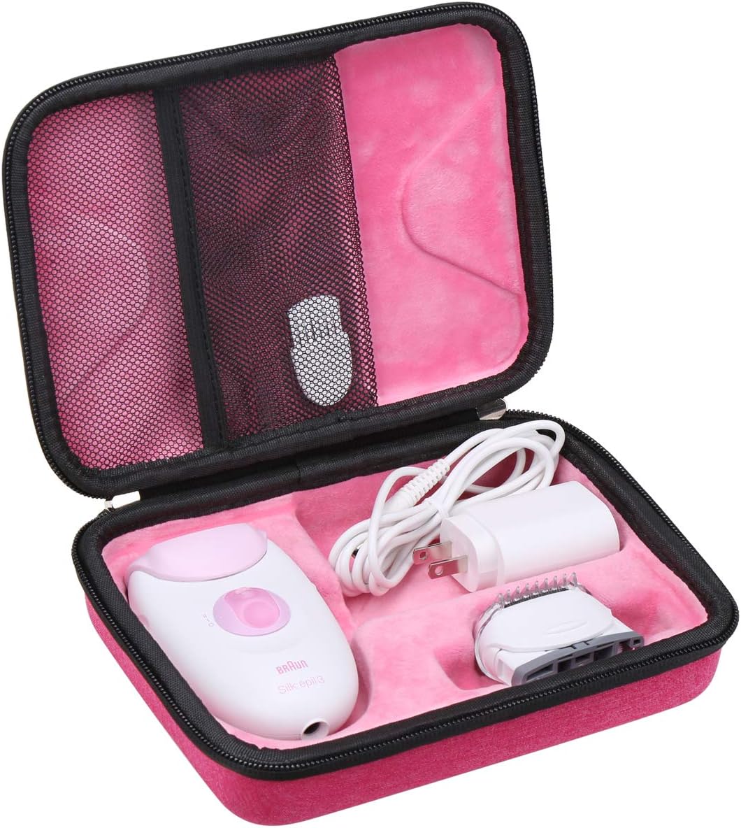 Aproca Hard Travel Storage Carrying Case for Braun Silk-épil 3 3-270 SE3170 Epilator