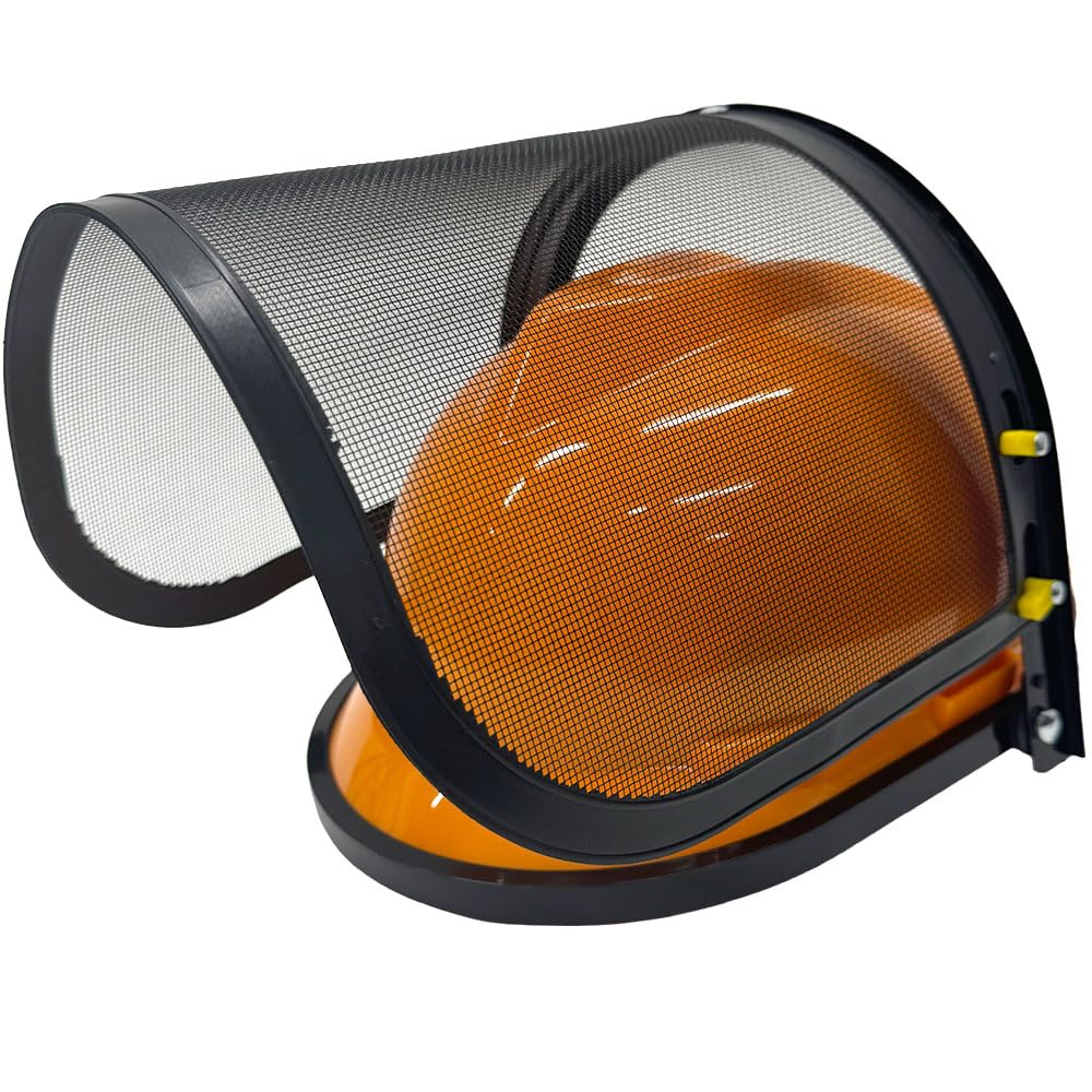 Amazon.co.jp: SUGGEST 草刈ガード フェイス ガード ヘルメット