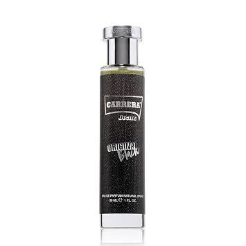 Carrera Jeans UOMO ORIGINAL BLACK Eau de Parfum for Men, 1 Fl Oz
