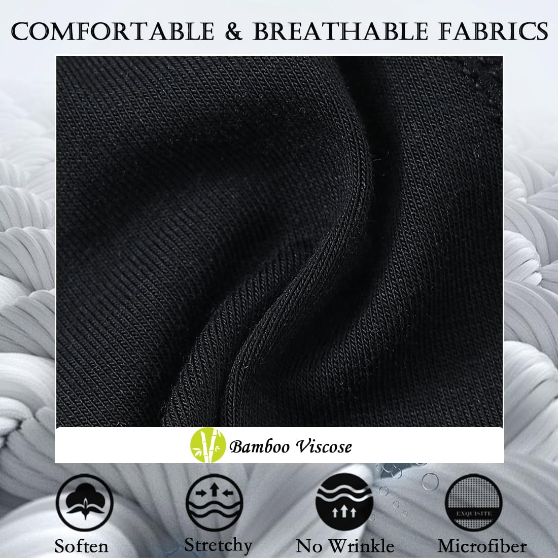 JINSHI Perizoma da uomo in viscosa di bambù regolabile in vita sexy T-back Tagless biancheria intima