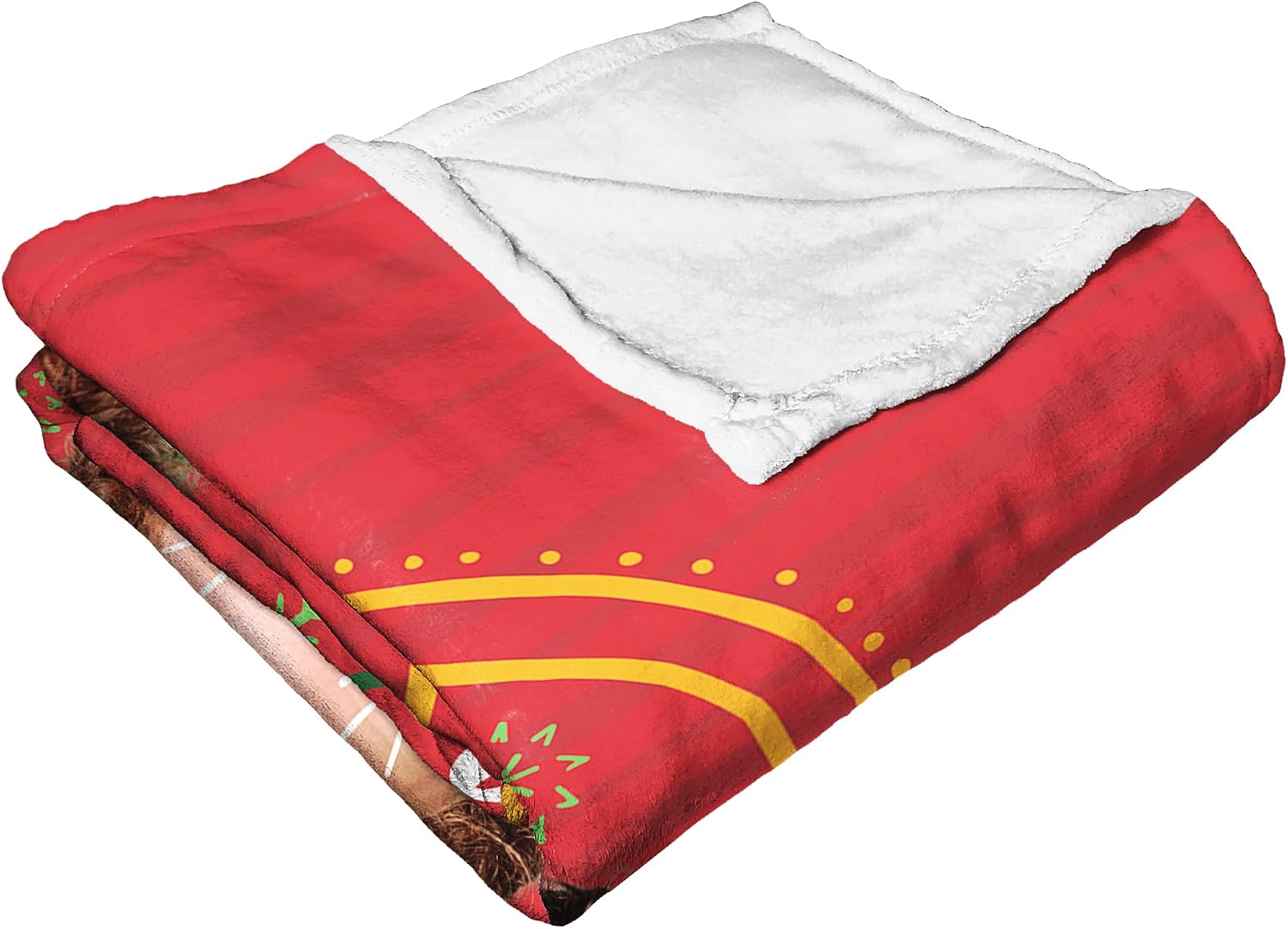 Northwest Elf Silk Touch Throw Blanket, 50" x 60", Smiling is My Favorite
