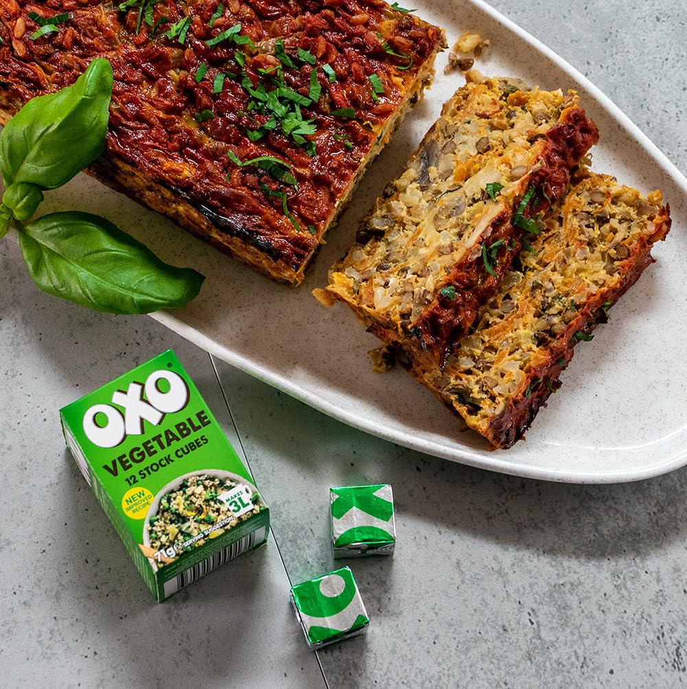Oxo Vegetable 12 Cubes 71g x 6 Pack