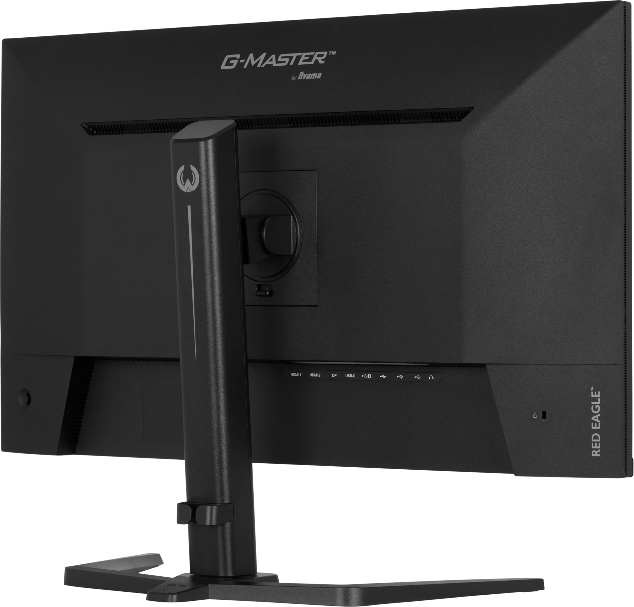 iiyama Ecran G-Master Red Eagle, GB3261UHSCP-B1, 4K@144Hz (4K UHD), 0.6ms, 400cd/m², 3000:1, DP, HDMI 2.1 VRR, USB C, USB HUB (Type-C 7.5W), réglable en Hauteur, Haut-parleurs, FreeSync, PC & Console