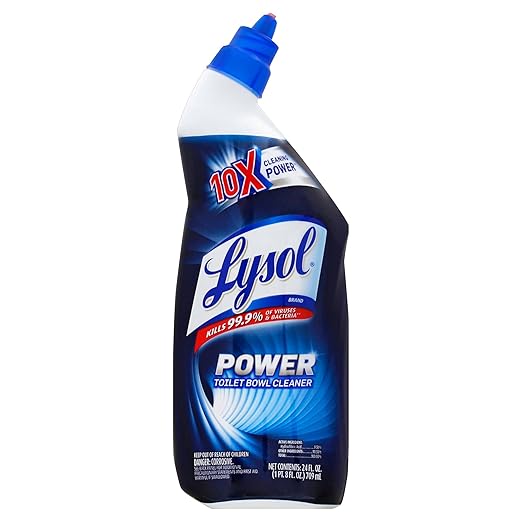 Lysol RAC02522CT Brand Disinfectant Toilet Bowl Cleaner