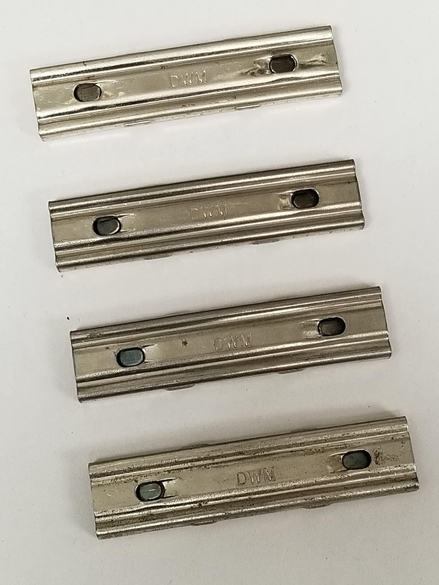 Original MAUSER 98 K 5 Round Loading Tool Cal 7.92. Marked DWM. Set of 4 Pieces. Northridge International Inc.