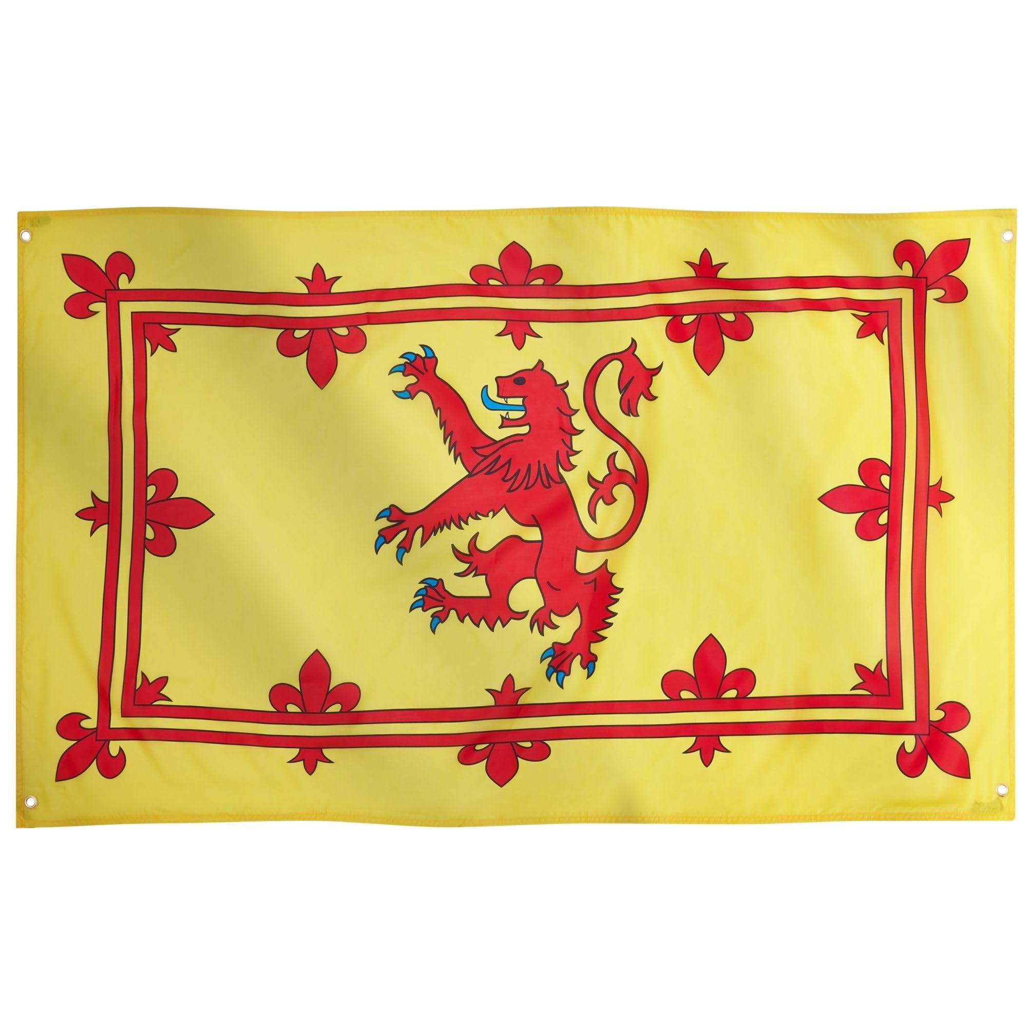 Runesol Scotland Rampant Lion, 91x152cm, 3ft x 5ft, 4 Grommets, Eyelet In Every Corner, Burns Night, Royal Banner Of Scotland, Premium Flags, Inside, Outside, Vivid Colours โ image 1