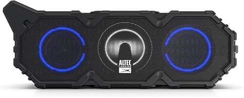 Miniatura 3 de Altec Lansing LifeJacket XL Jolt con luces, cargador inalámbrico Qi integrado, impermeable, a prueba de nieve, a prueba de golpes y flota en el