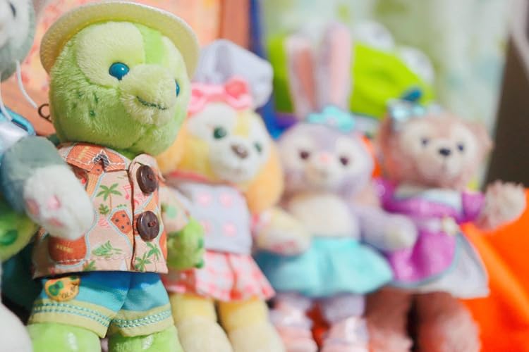 Amazon | オルメル ぬいぐるみバッジ ダッフィーのお友達 オル・メル