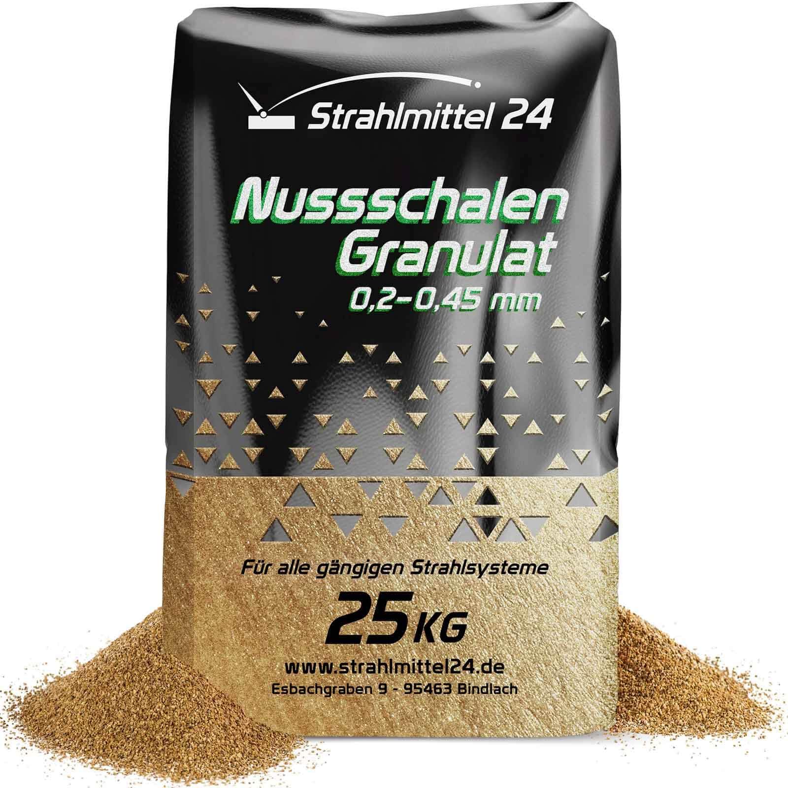 Samore 25 KG Nussschalen Granulat 0,20-0,45 mm