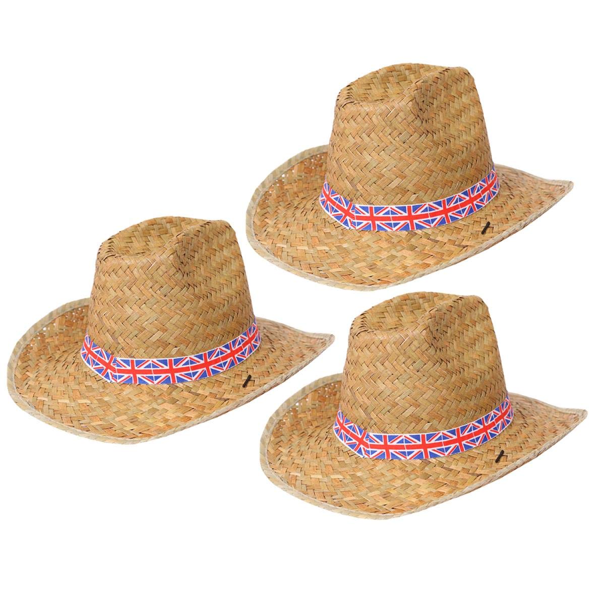 UNION JACK HATS WITH UNION JACK BAND 