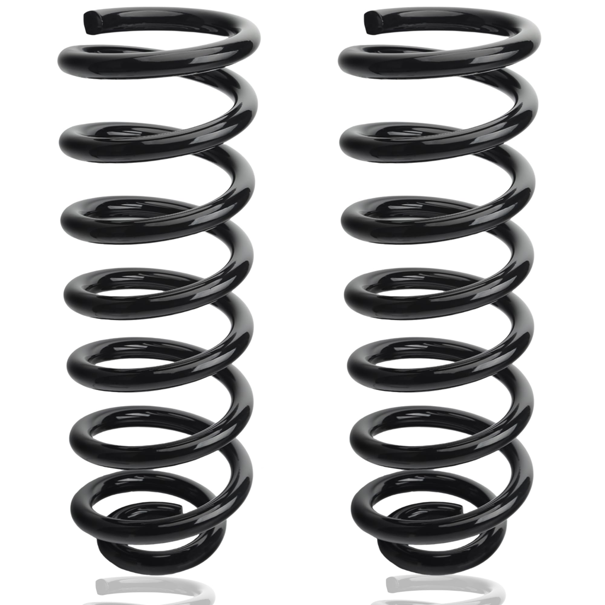 Rear Heavy Duty Coil Springs for Ram 1500 2009-2018 2wd 4wd, 125% Extra Load Capacity (2250 lbs), Maintains Factory Ride Height, For Truck Towing,Black